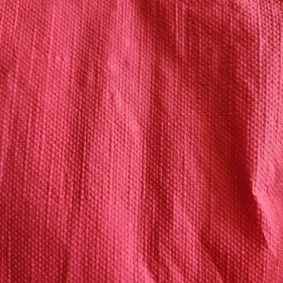 Serviette red green New 7 pieces scalloped hem table linen napkins - Picture 8 of 10